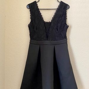 Papaya Lace Sleeveless Dress